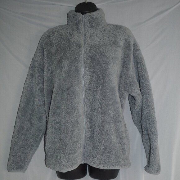 Victoria Secret jacket soft inside and out grey S/M full zip - Picture 1 of 3